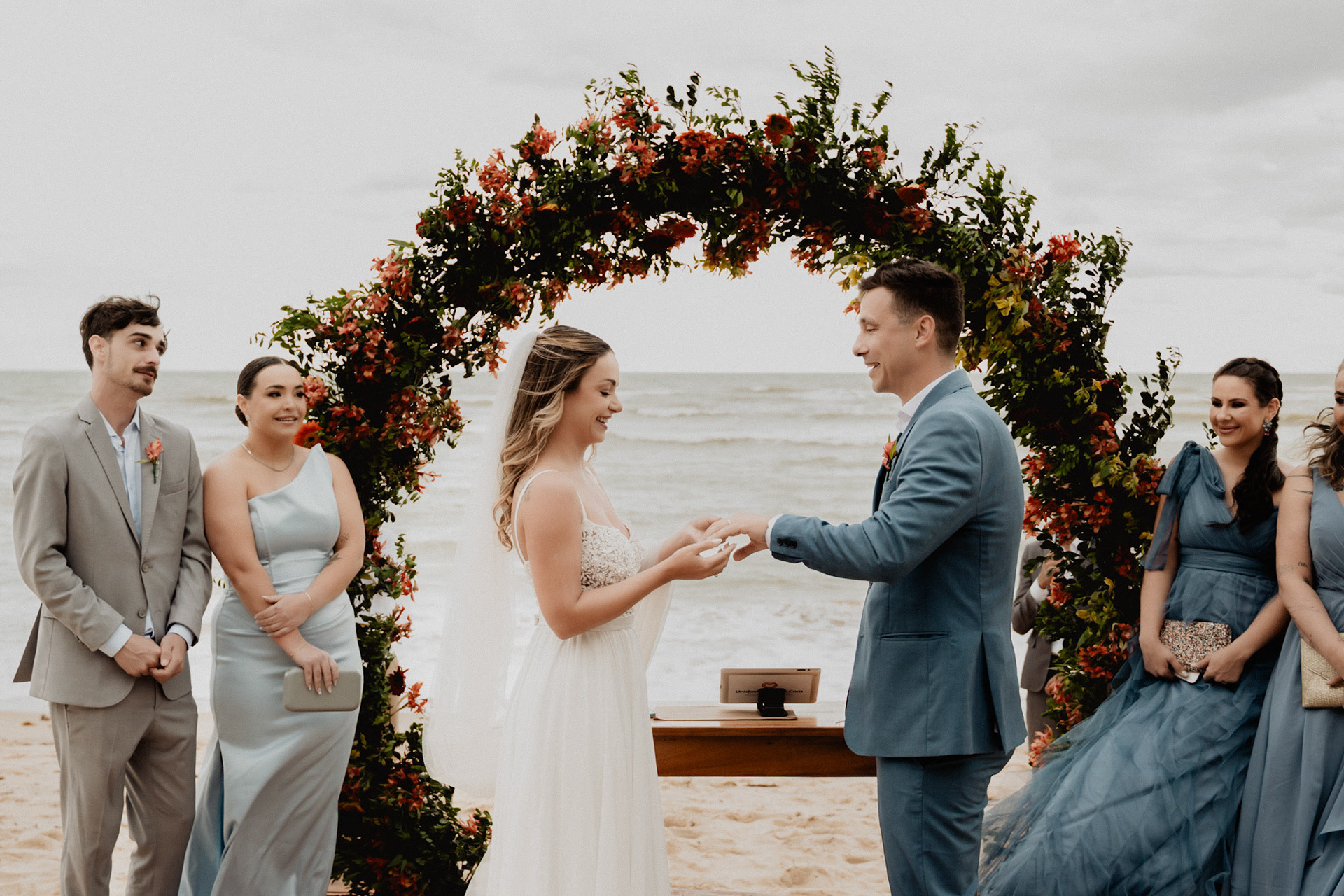 Cerimônia de Casamento na praia em Arraial D' Ajuda Bahia