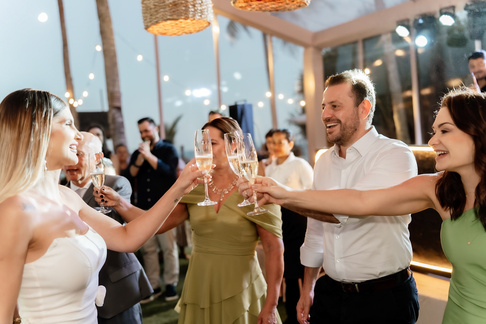 Festa de Casamento na praia em Arraial da Ajuda Bahia