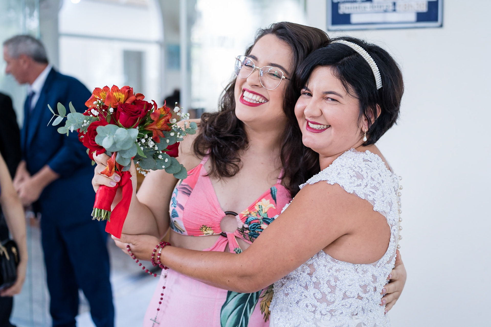 cerimônia de casamento na igreja em Porto Seguro