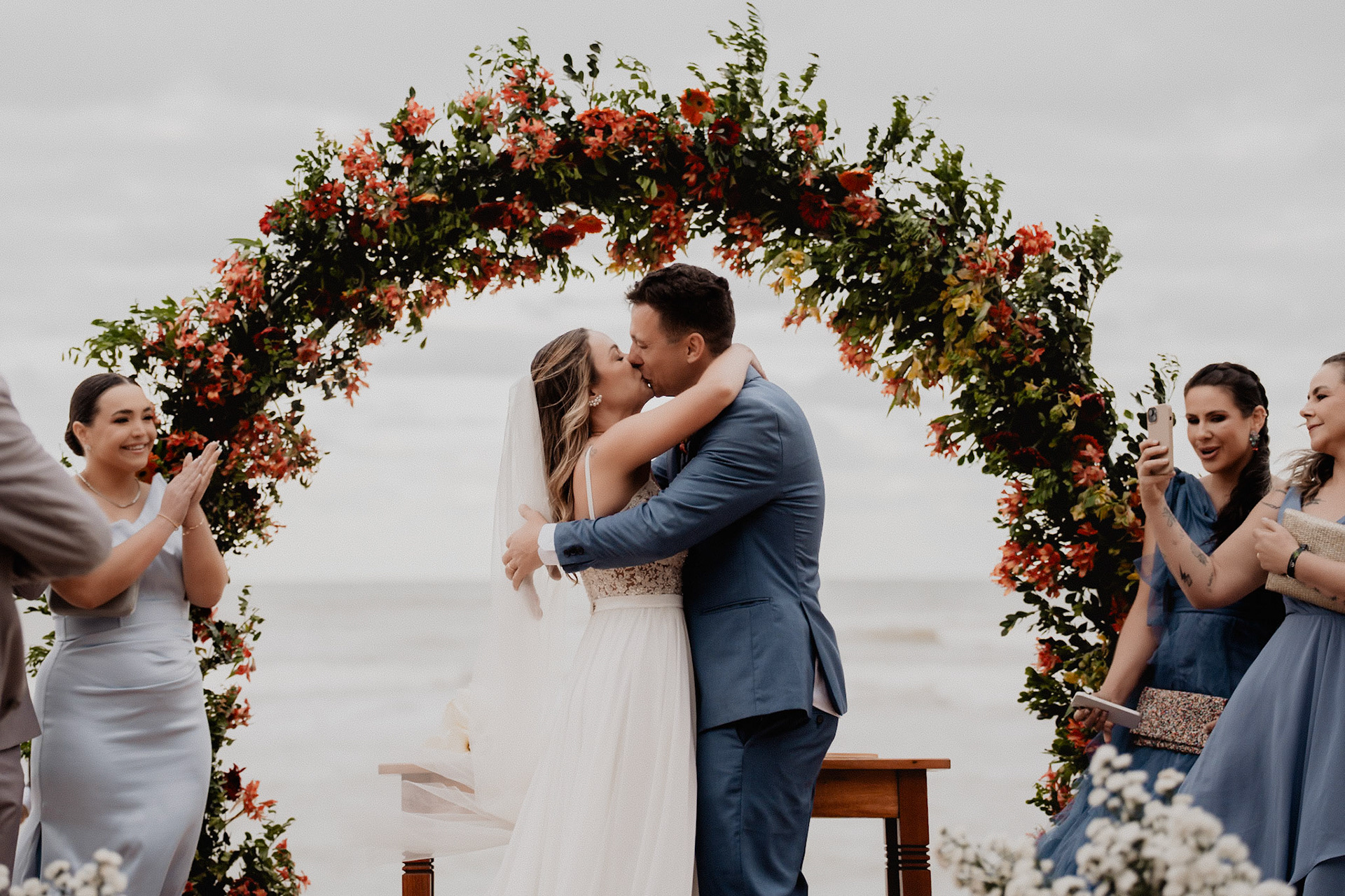 Cerimônia de Casamento na praia em Arraial D'Ajuda Bahia