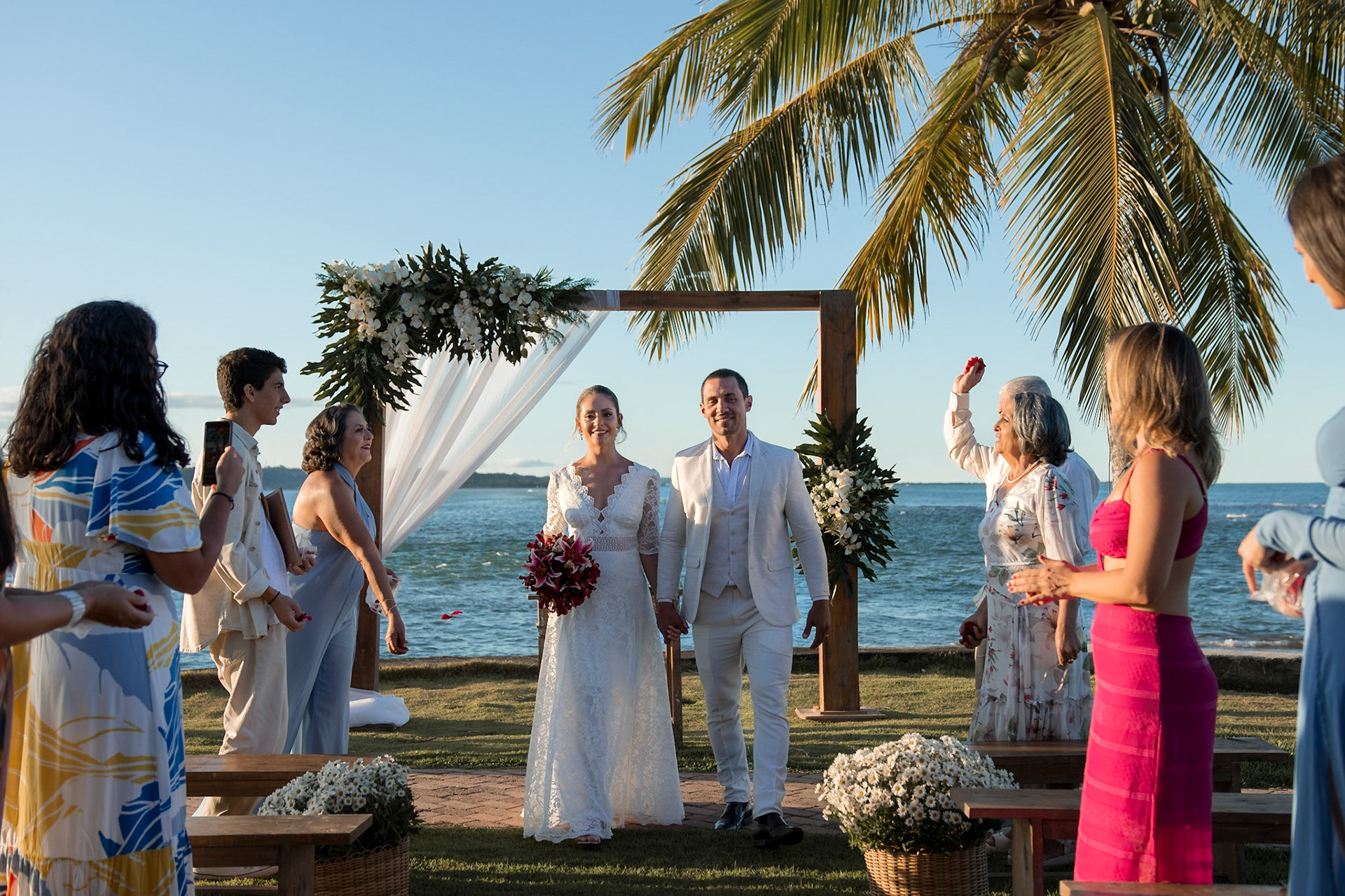 casar na praia em Arraial D'Ajuda