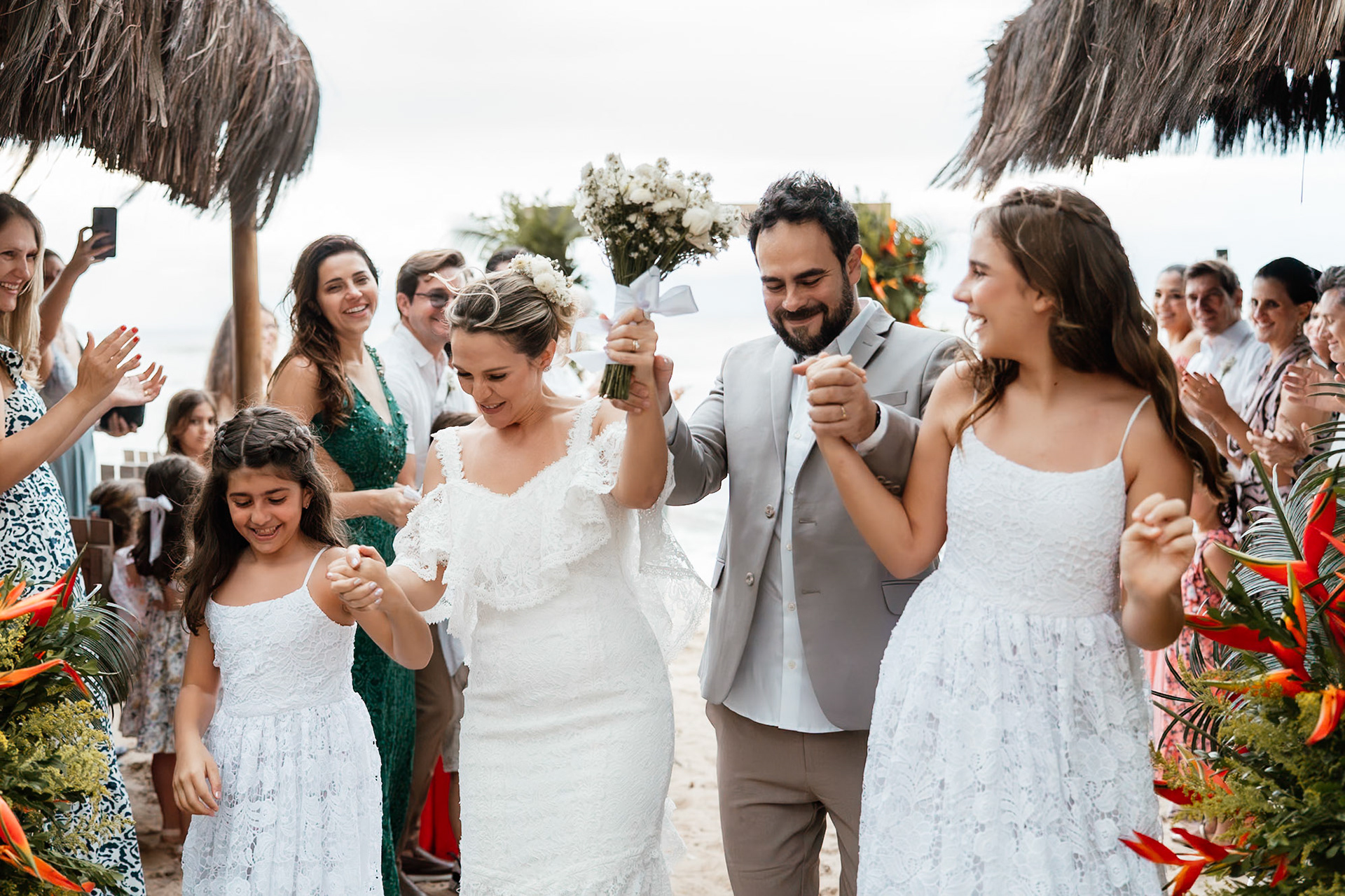 Cerimônia de Casamento na praia em Arraial D' Ajuda Bahia