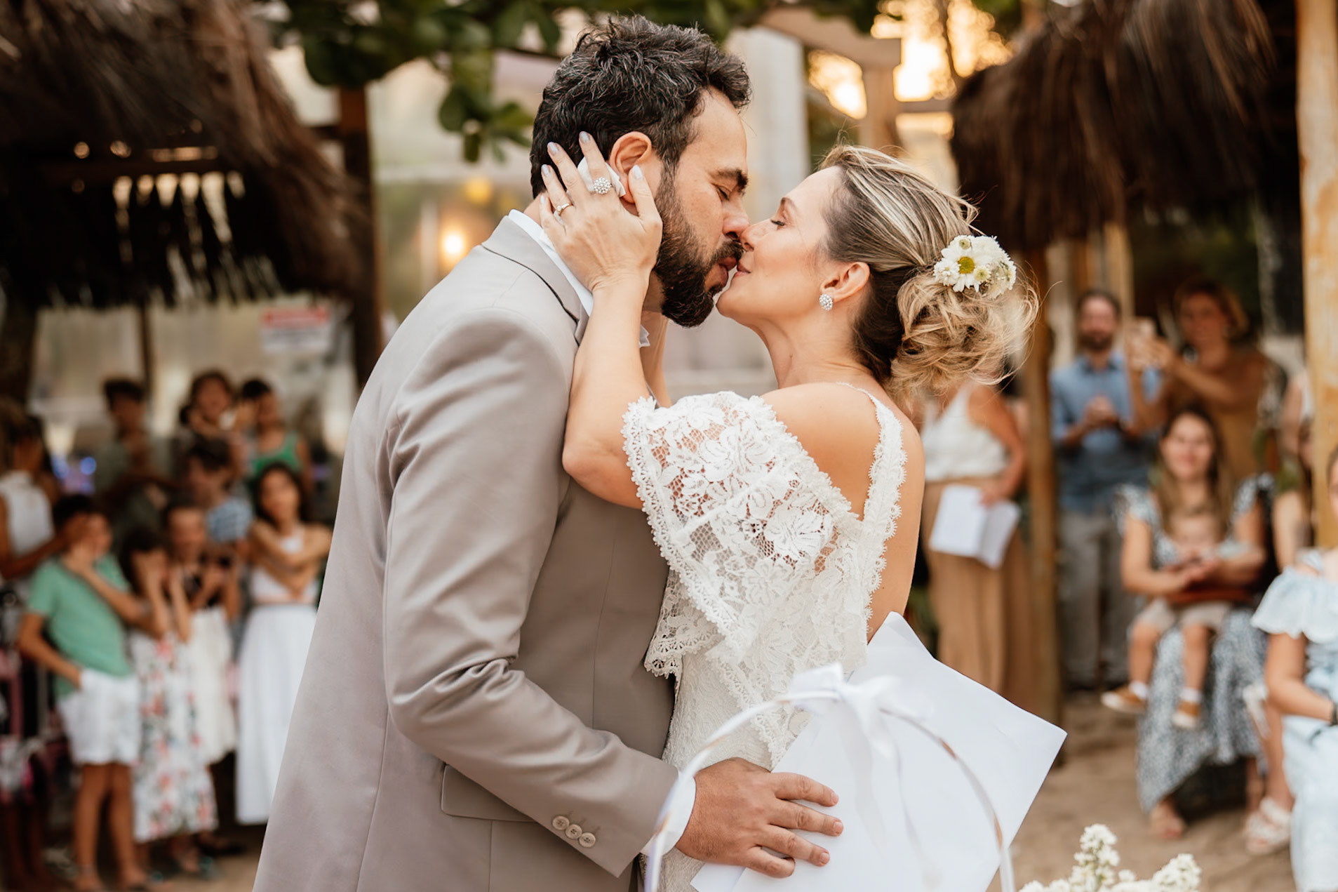 Cerimônia de Casamento na praia em Arraial D'Ajuda Bahia