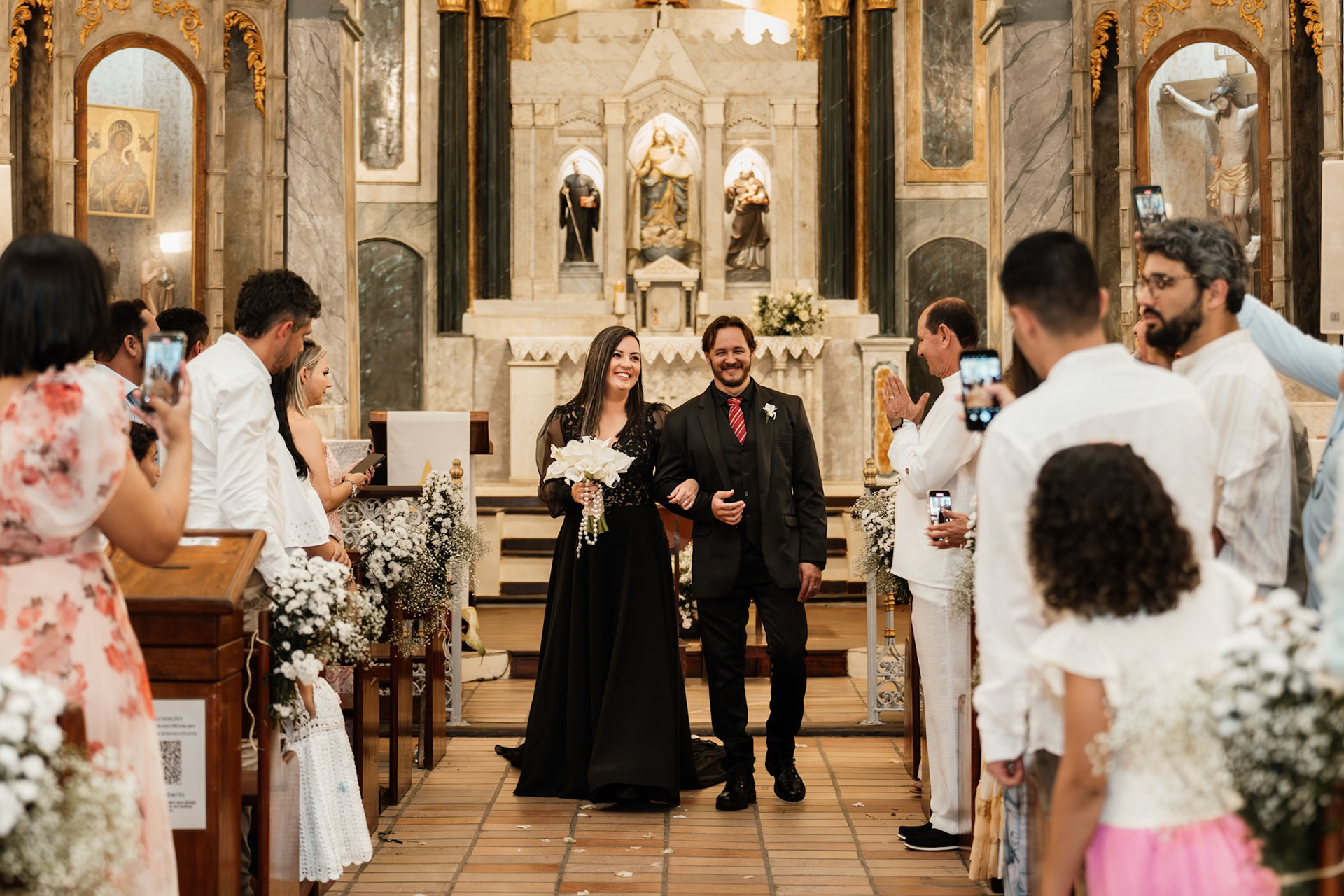 Cerimônia de Casamento na Igreja Nossa Senhora D'Ajuda Bahia