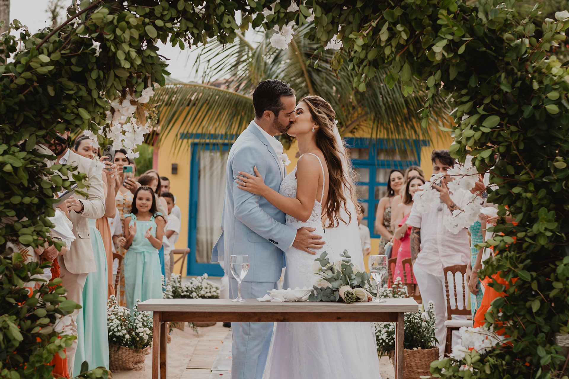 Casamento na praia em Arraial D'Ajuda Bahia