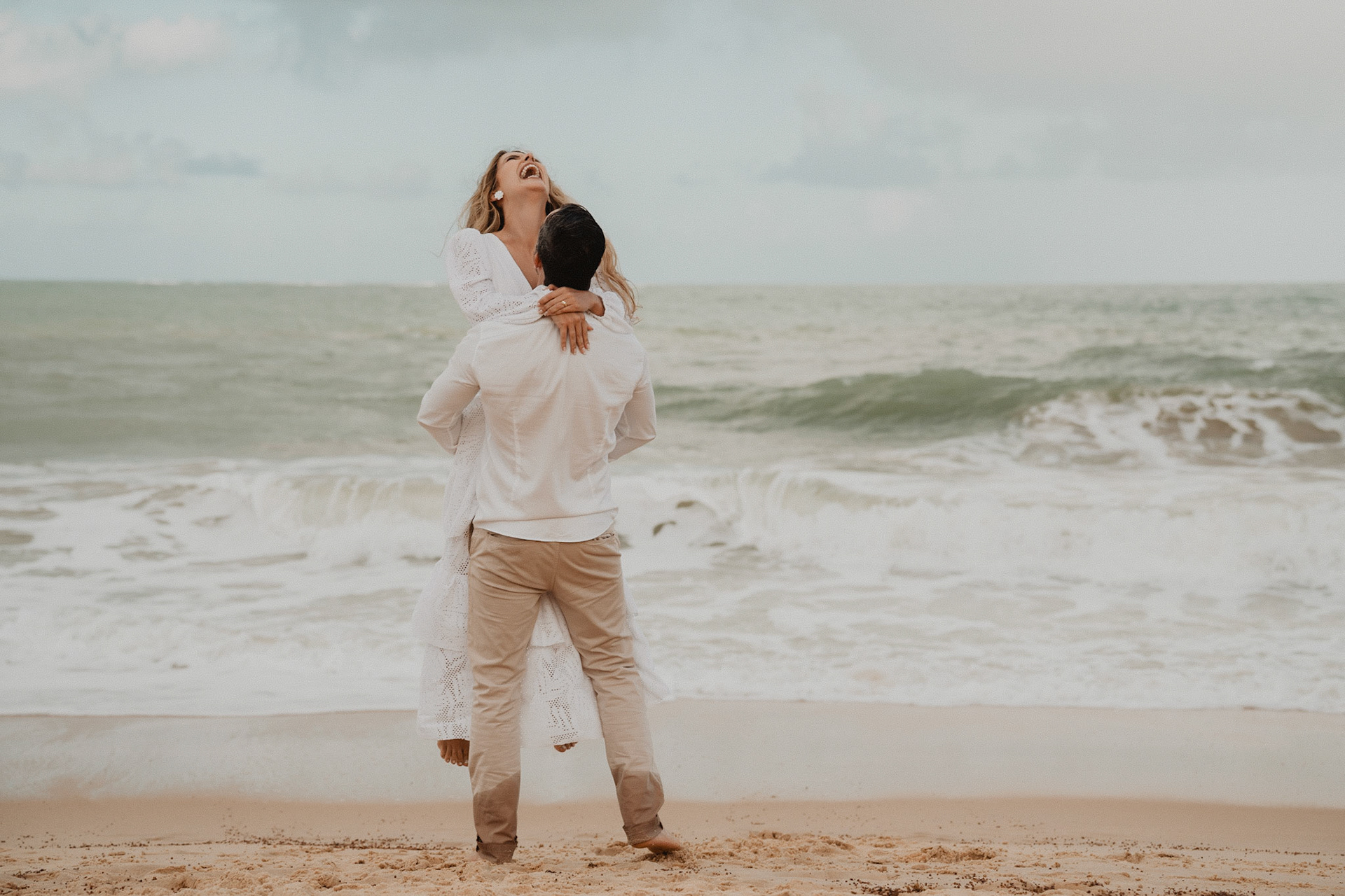 fotografia de casamento na praia