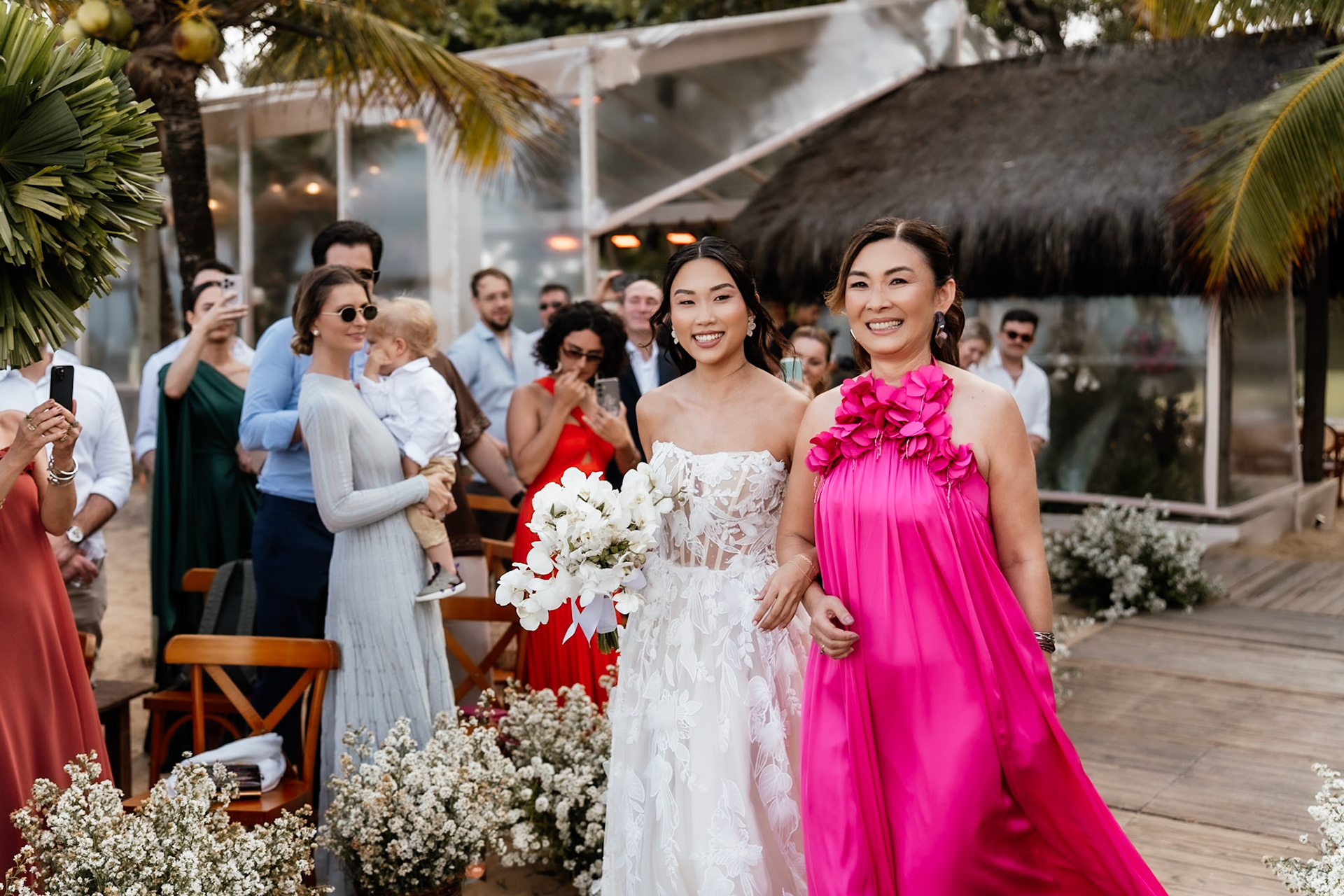 Cerimônia de Casamento na praia em Porto Seguro Bahia