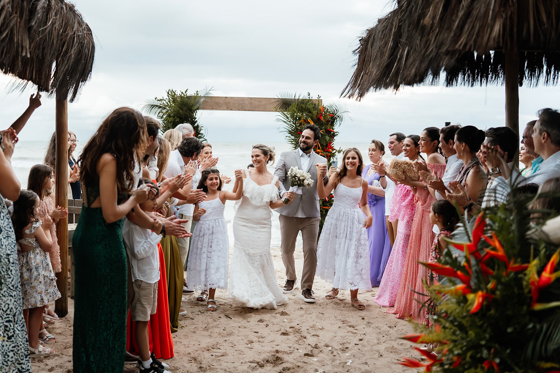 Cerimônia de Casamento na praia em Arraial D' Ajuda Bahia
