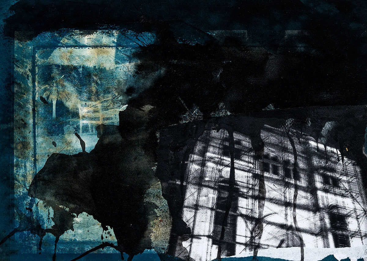 Collage on paper