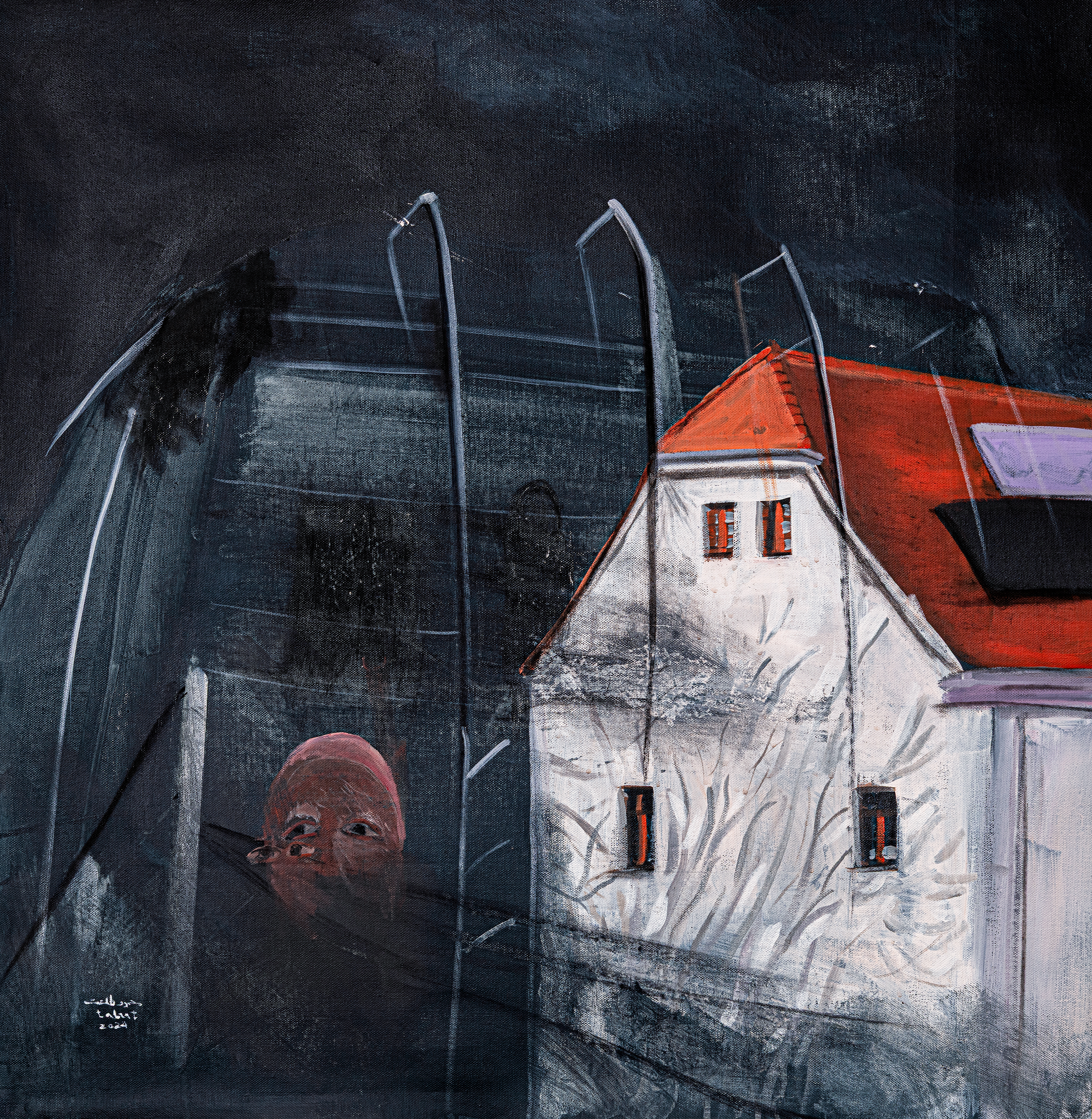 Acrylic on canvas-Leipzig-Beirut