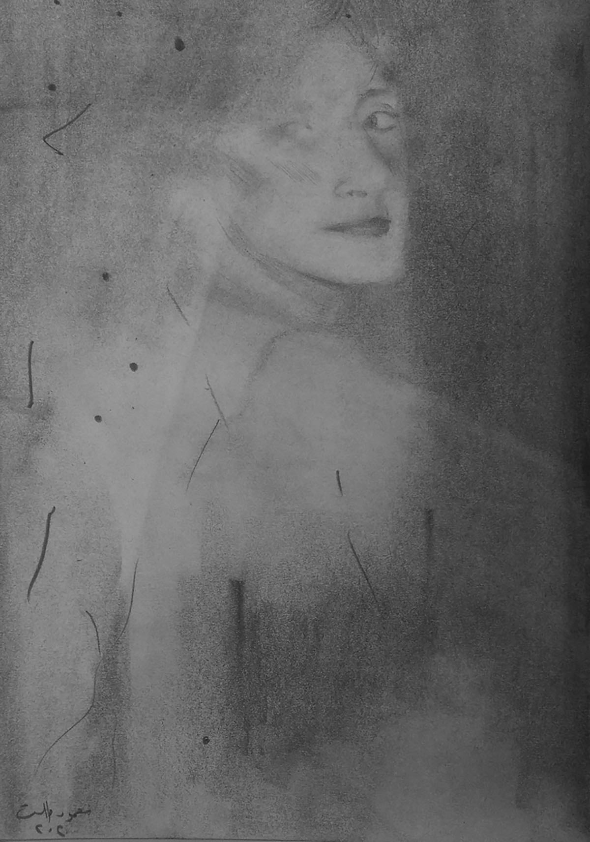 Pencil on paper