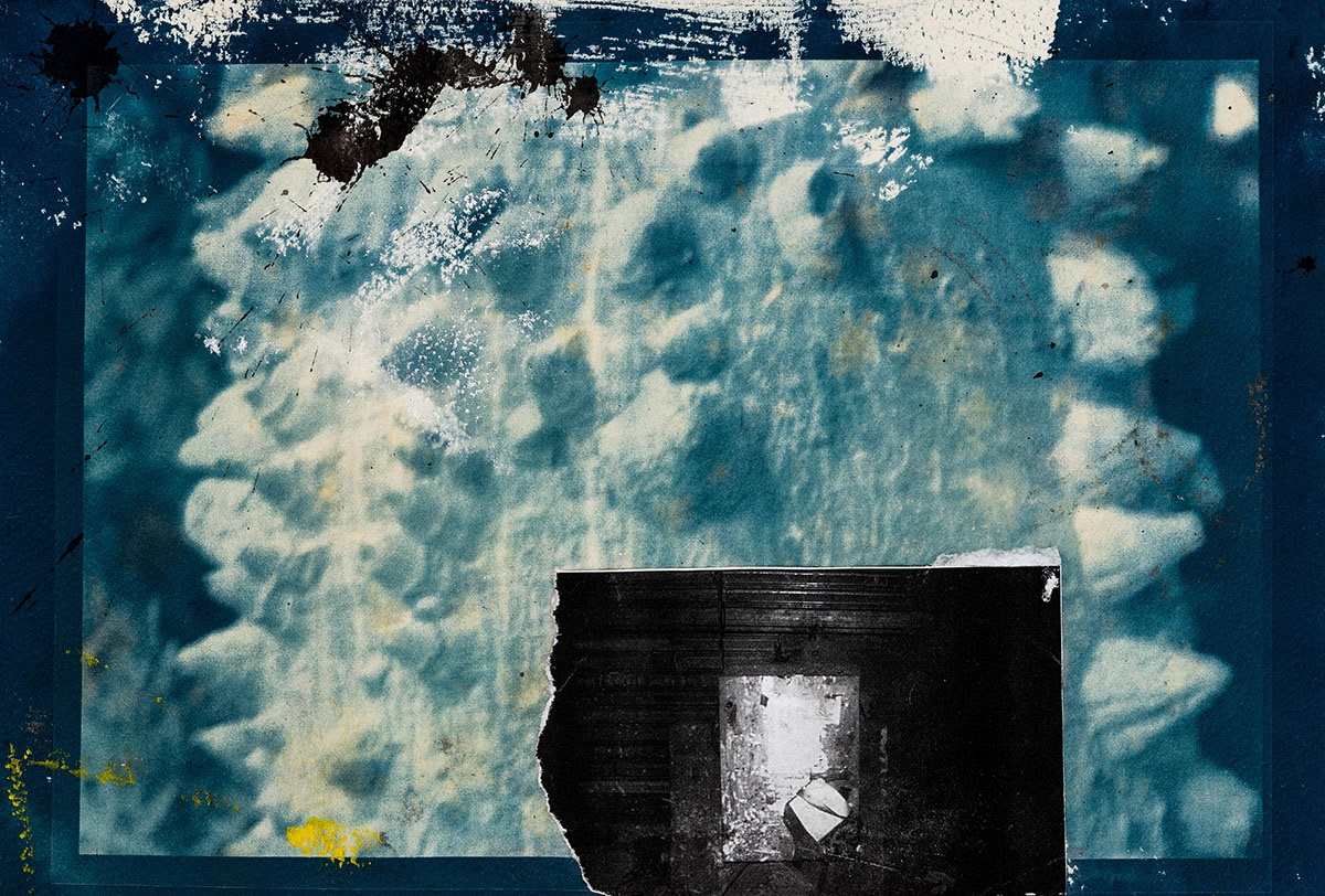 Collage on paper