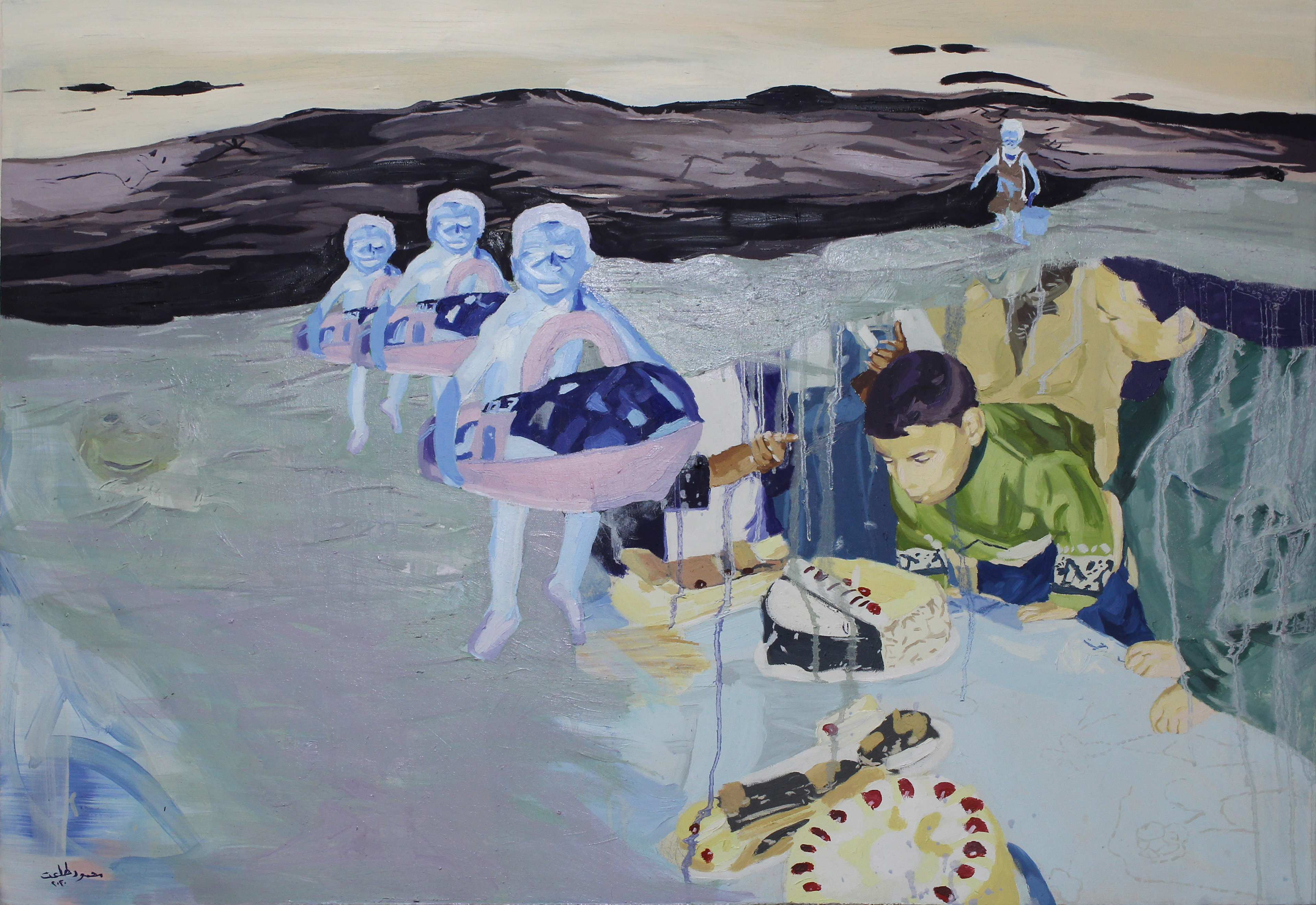 Oil on canvas-My graduation project from faculty of fine arts 2020