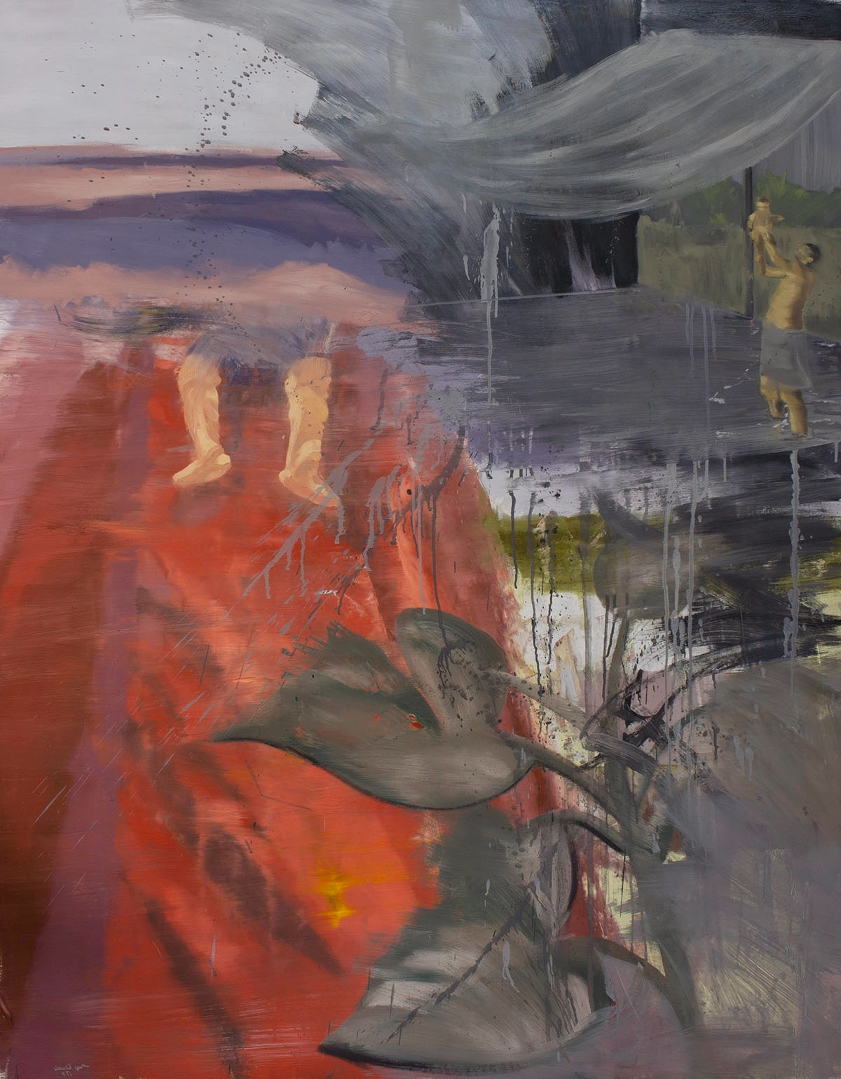 Oil on canvas