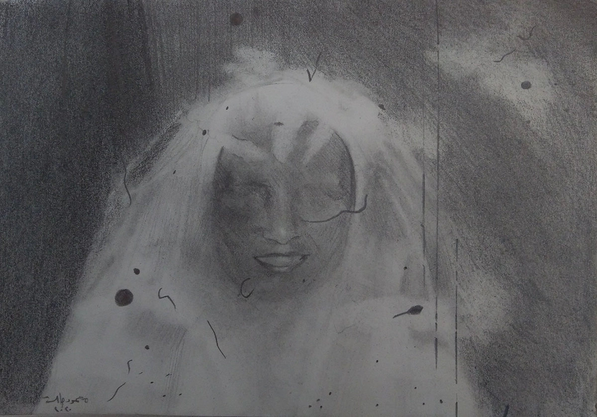 Pencil on paper