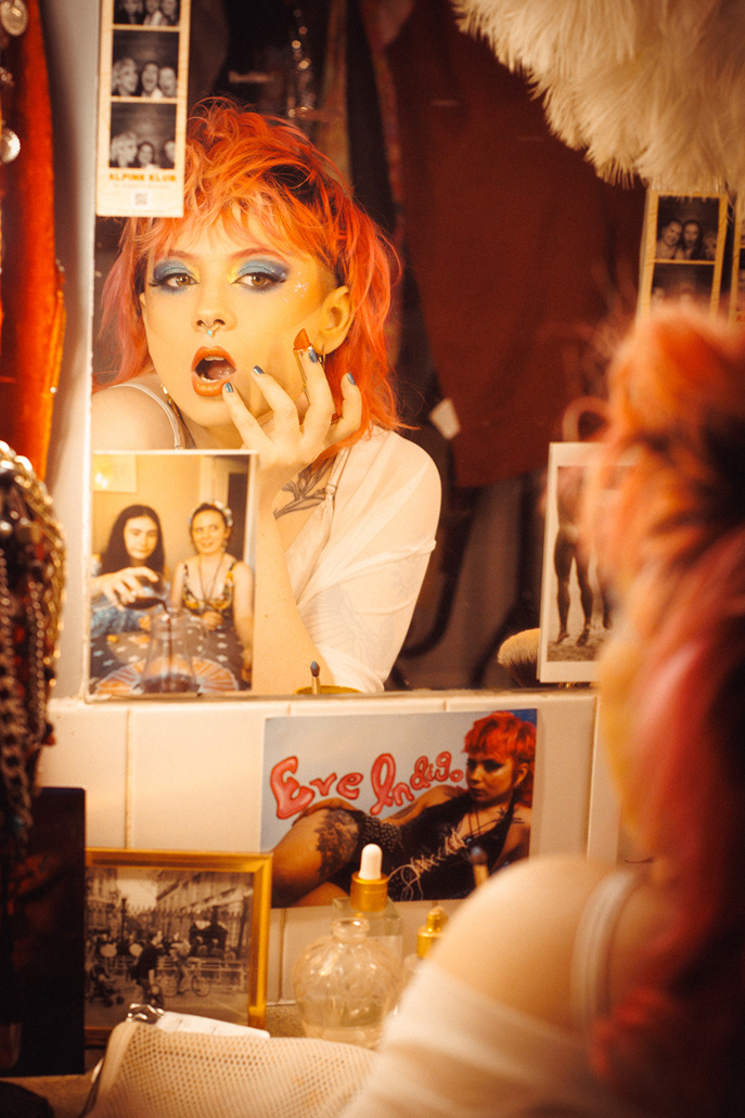 Eve Indigo 'Lights, Camera, Action!'