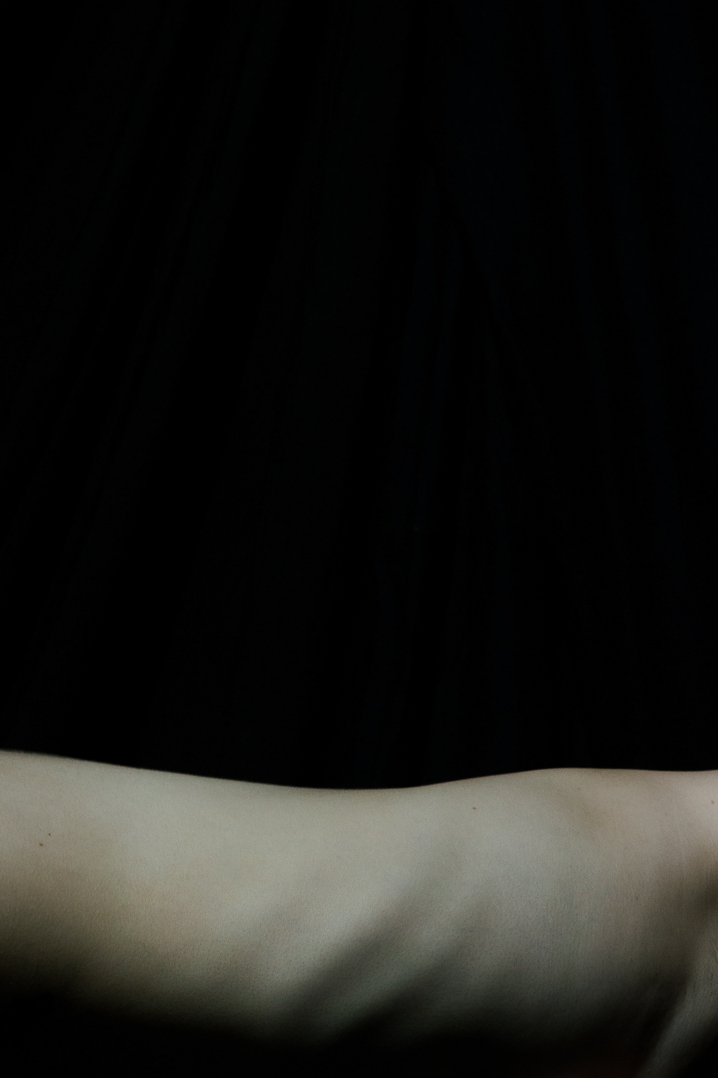 Self portrait 'In the place only mad women go'