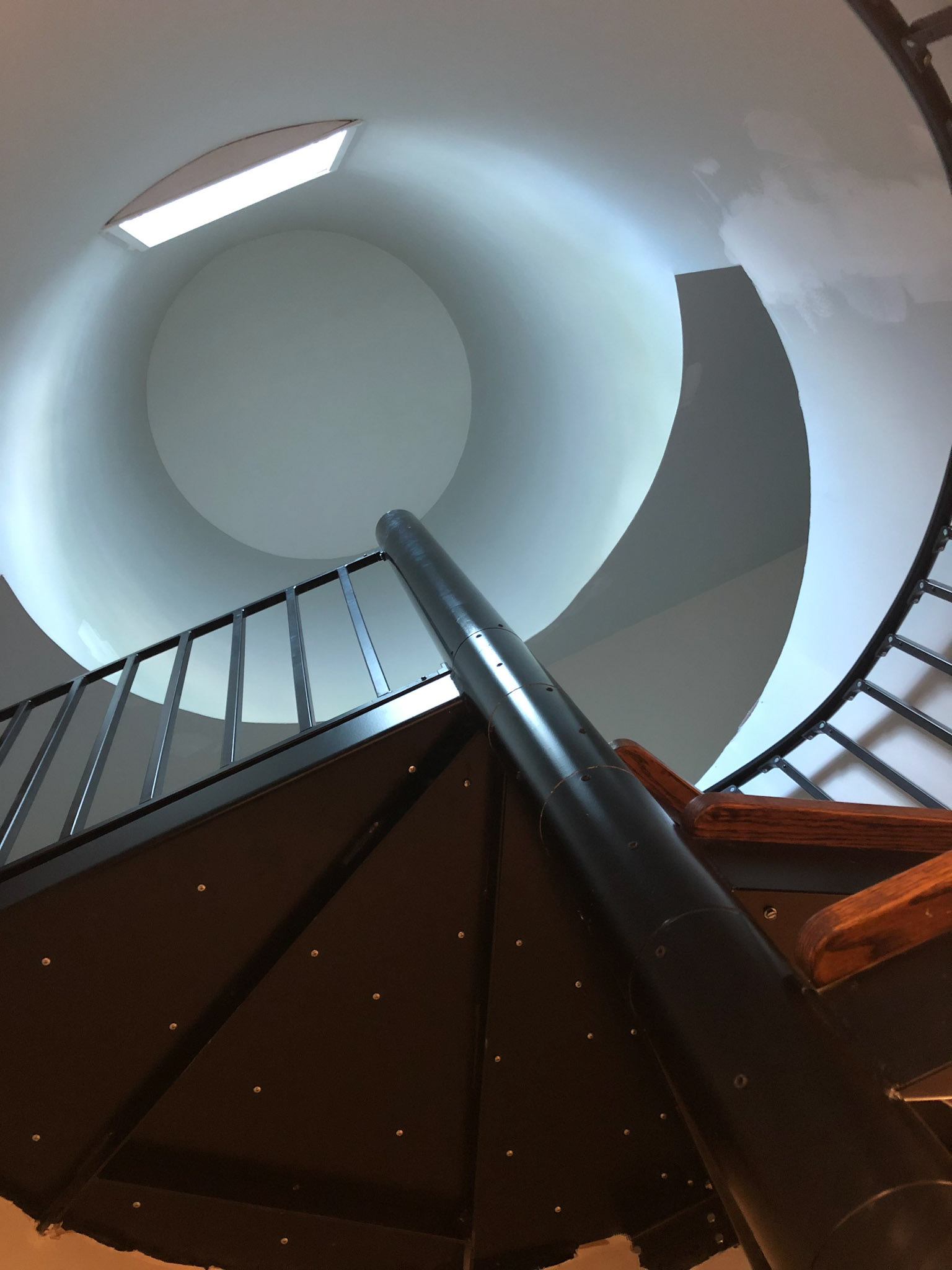 View to the top of the Silo