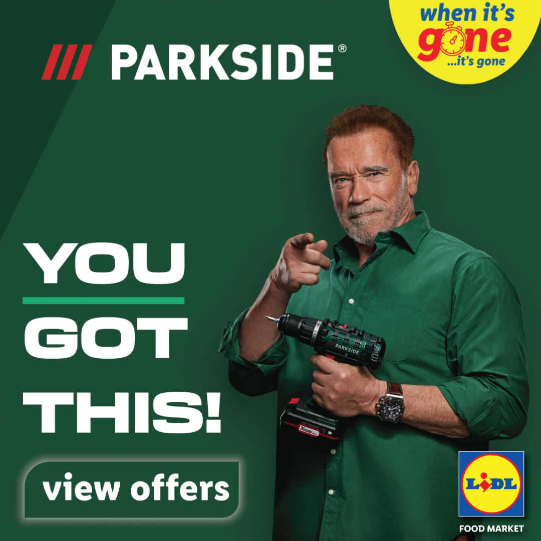 Parkside Non-food promotion title card.