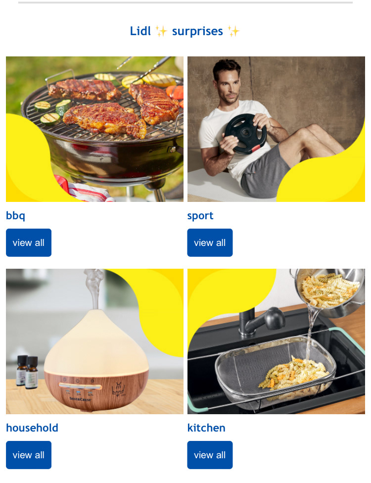 email supprise tiles
