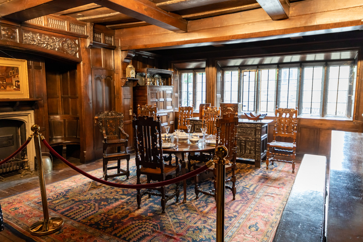 Dining Room, Shibden Hall, Halifax, Yorkshire