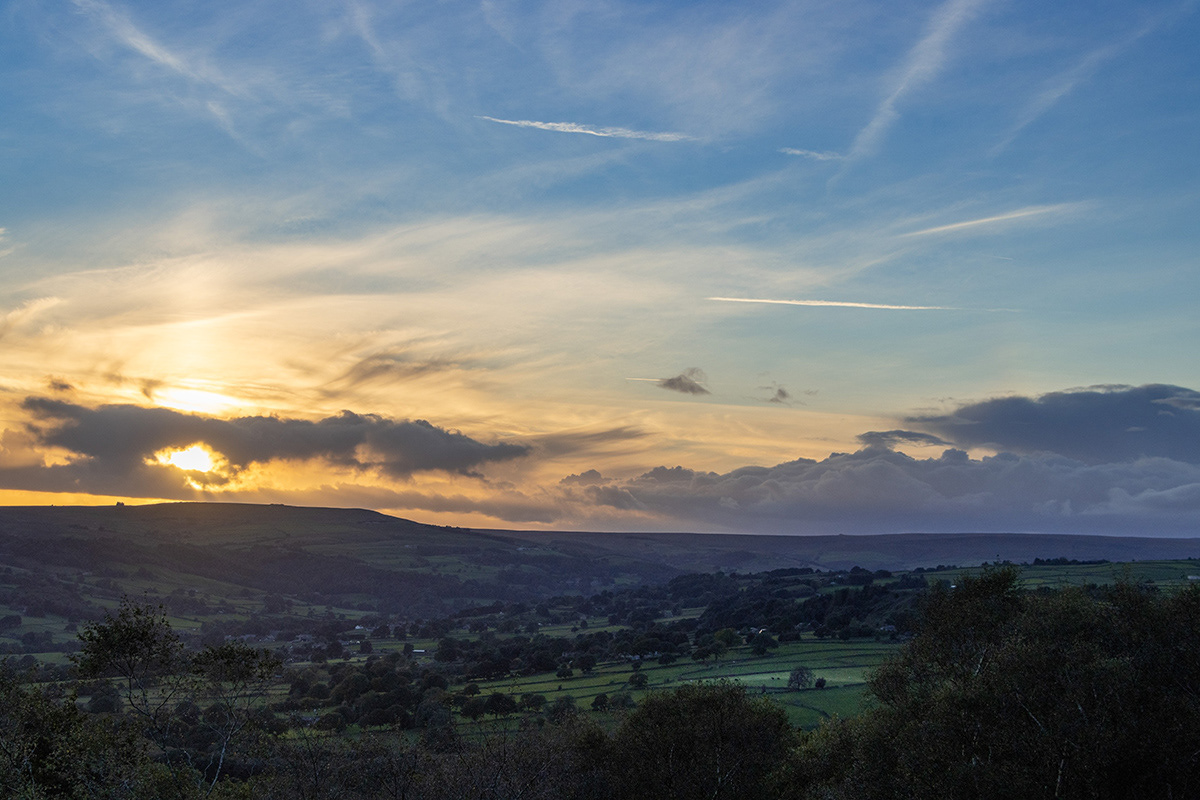 Sunset Across Nidderdale (2)