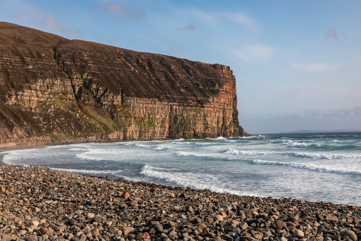 Cliffs at Rackwick Bay, Hoy
