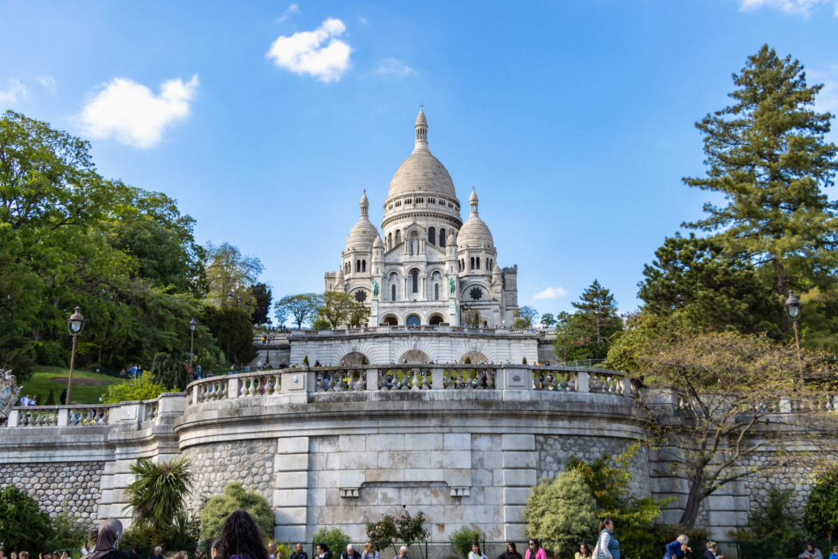The Basilica of Sacre Coeur de Montmartre, Paris (1)