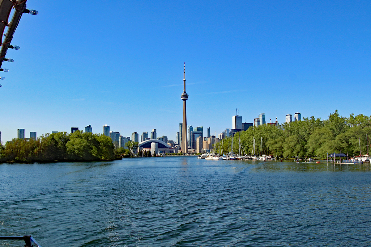 The Toronto Skyline From The Toronto Islands