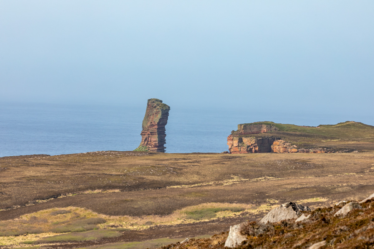 The Old Man of Hoy, From Across The Moor (2)