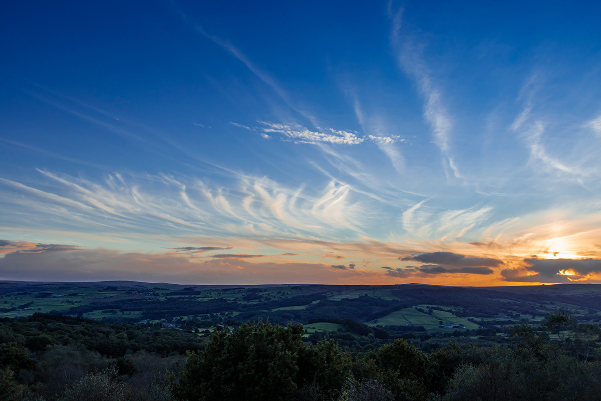 Sunset Over Nidderdale