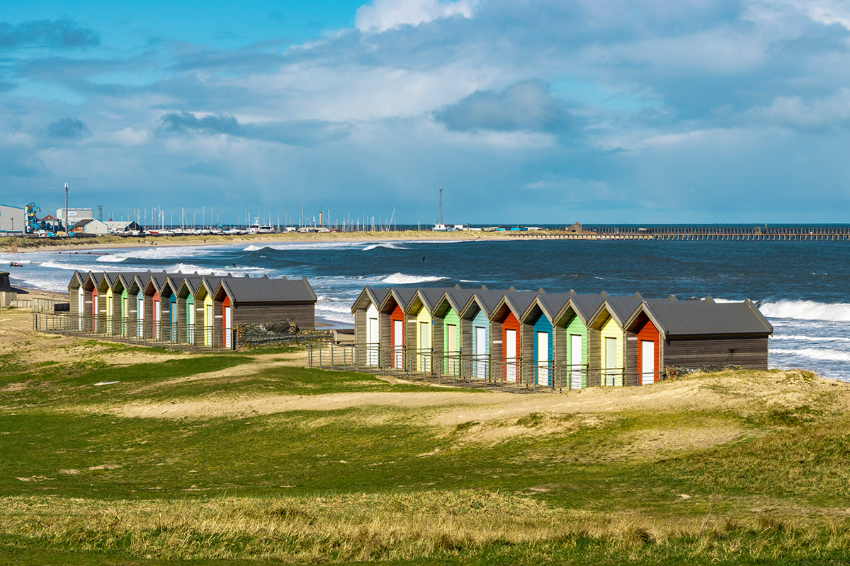 Beach Huts, Blyth Beach
