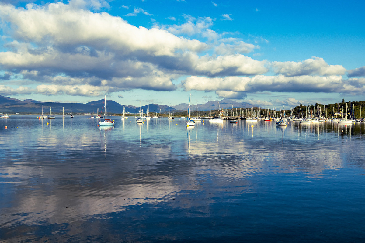 Across Dunstaffnage Bay