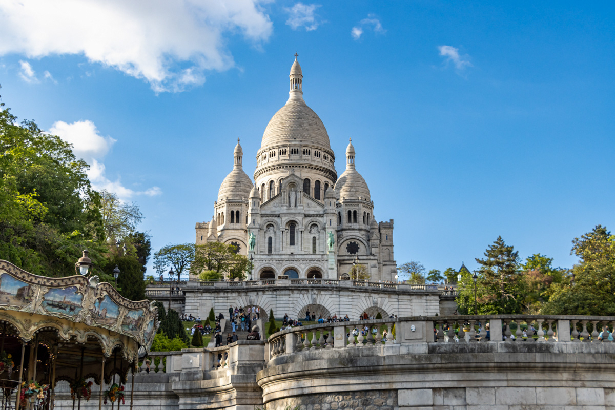 The Basilica of Sacre Coeur de Montmartre, Paris (2)