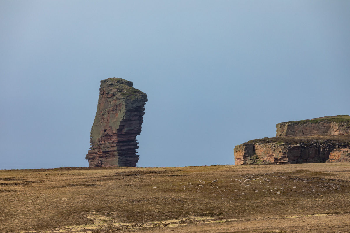 The Old Man of Hoy, From Across The Moor (1)