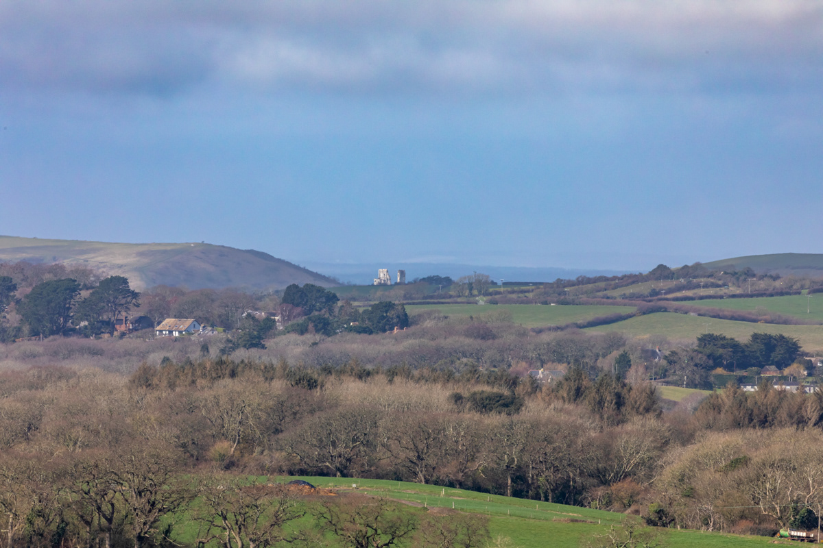 Across the Isle of Purbeck to Corfe Castle