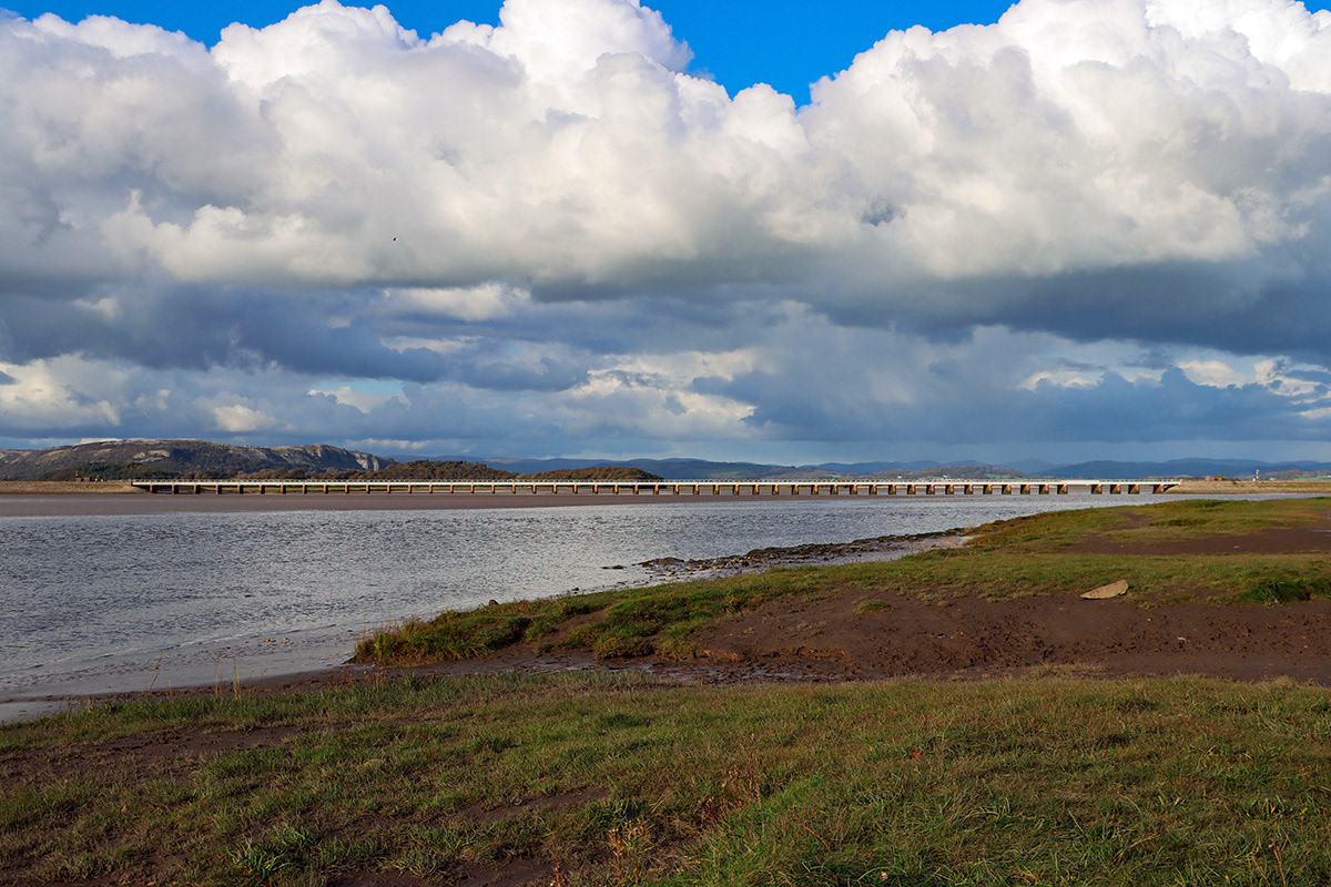 River Kent Estuary Rail Bridge, Arnside