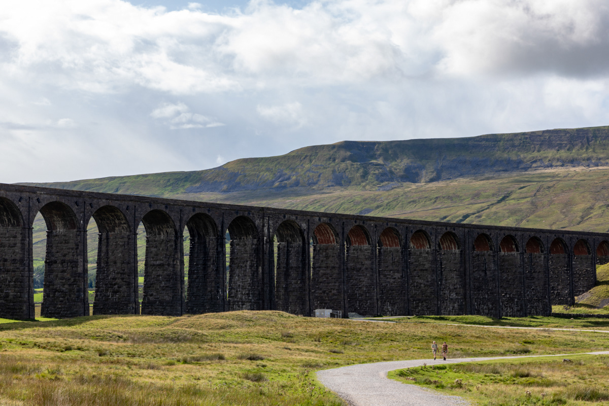Ribblehead Viaduct with Whernside (2)