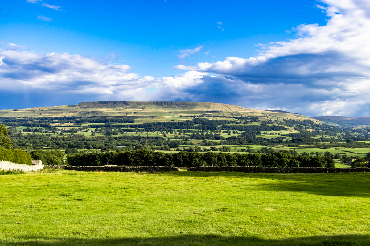 Across Wensleydale to Penhill