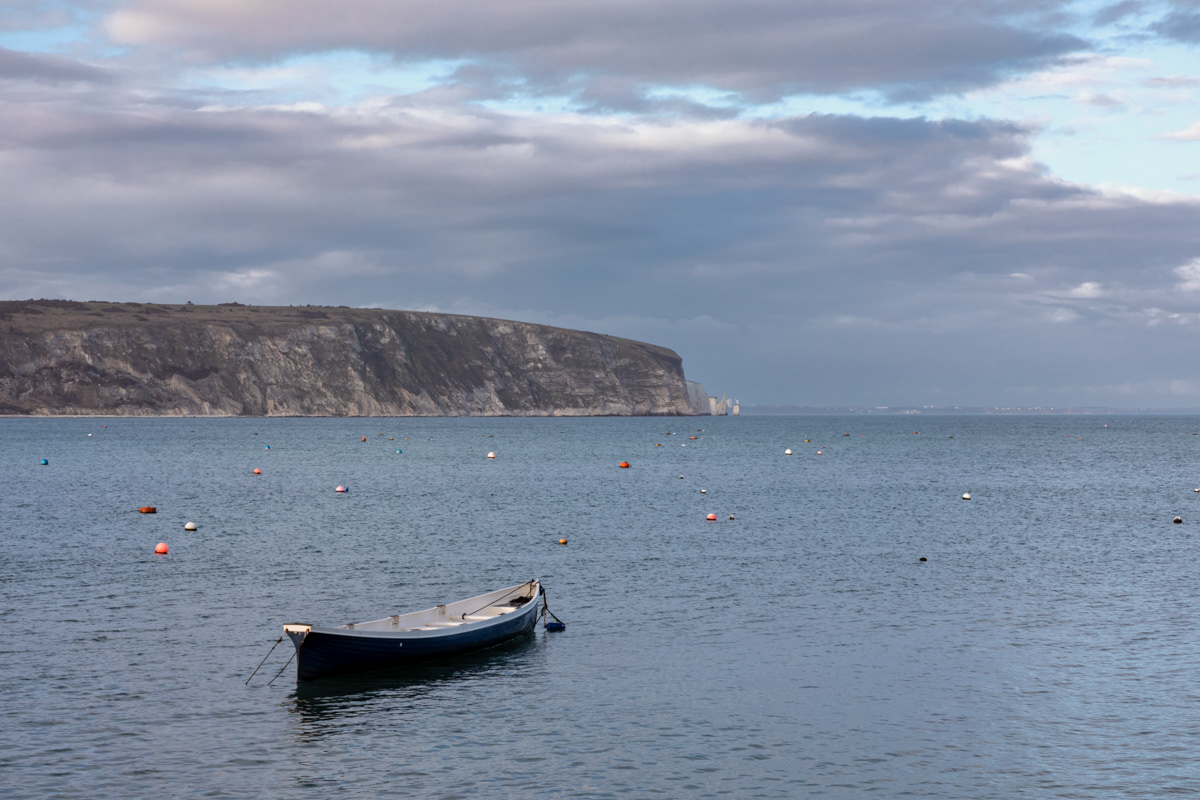 Boat on Swanage Bay