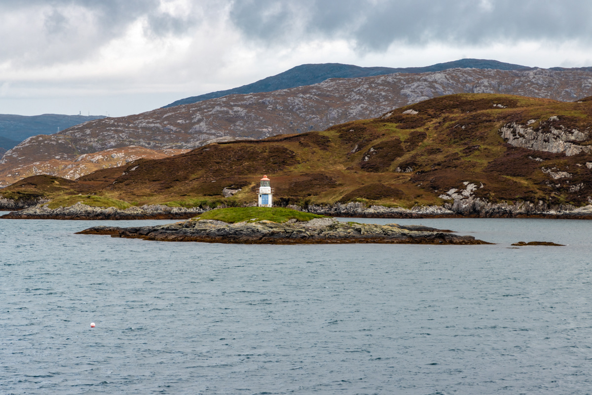 Sgeir Ghlas Light, Loch Tarbert, Isle of Harris