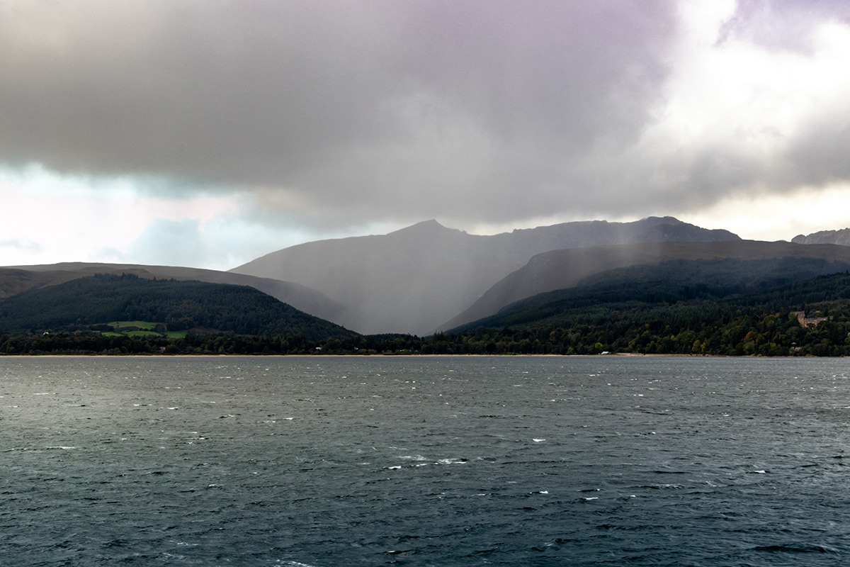 It's Raining in Glen Rosa