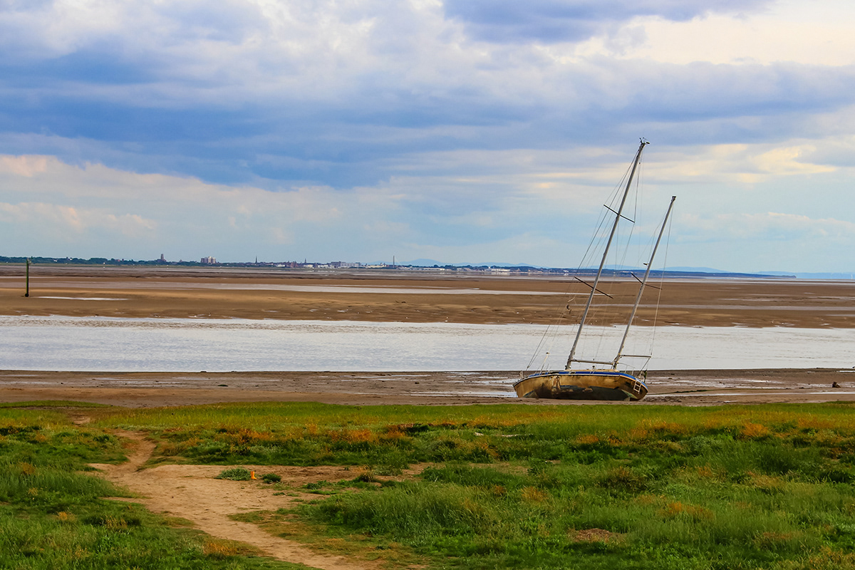 From Lytham Across the River Ribble to Southport