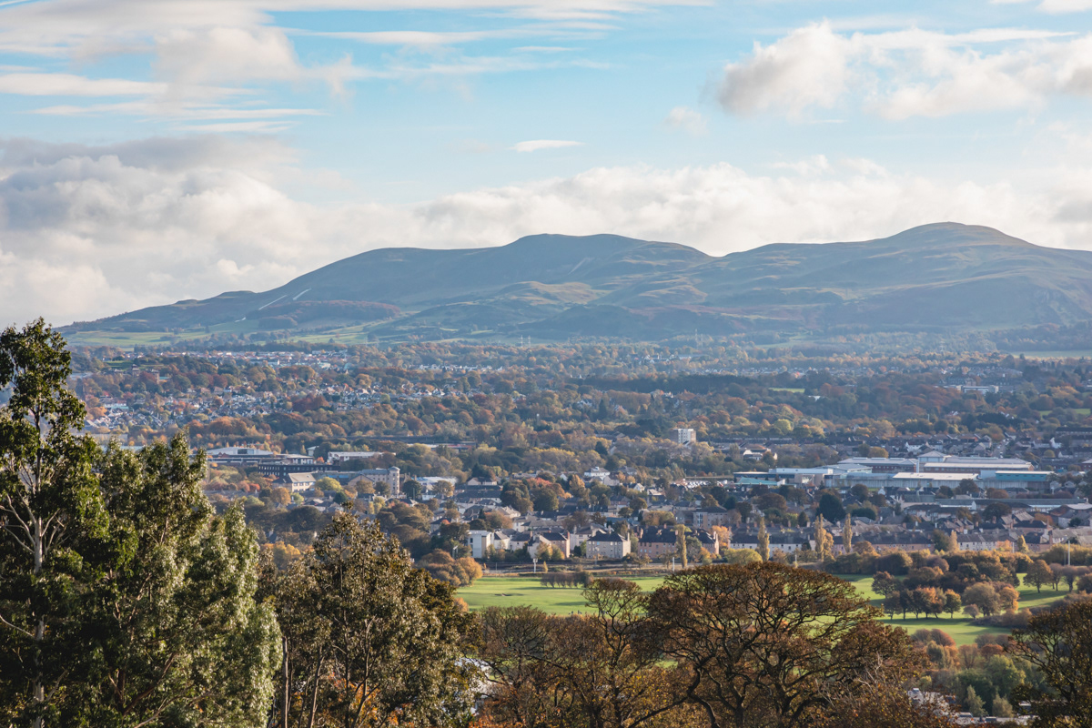 South Edinbugh to the Pentland Hills