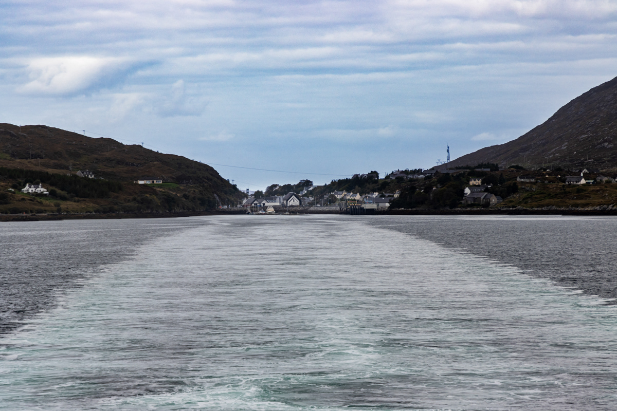 Leaving Tarbert, Isle of Harris