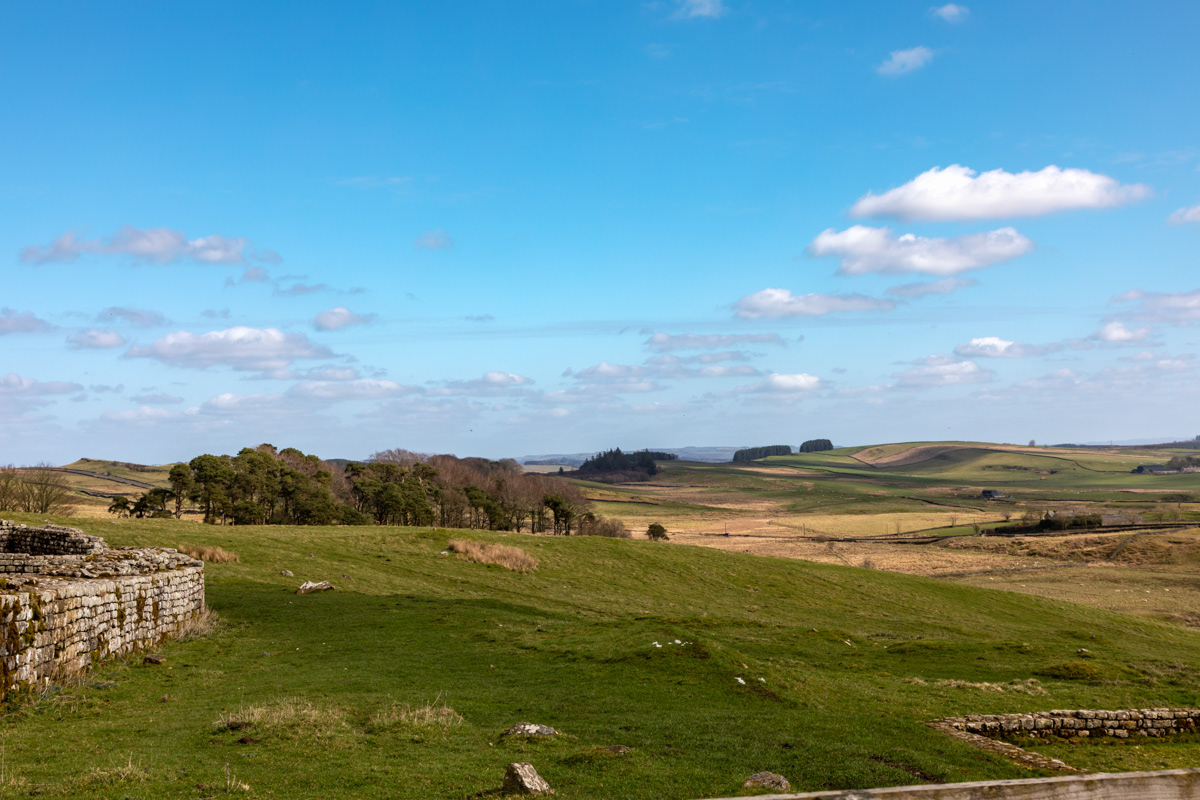 View from Housesteads Roman Fort, Hadrian's Wall (2)