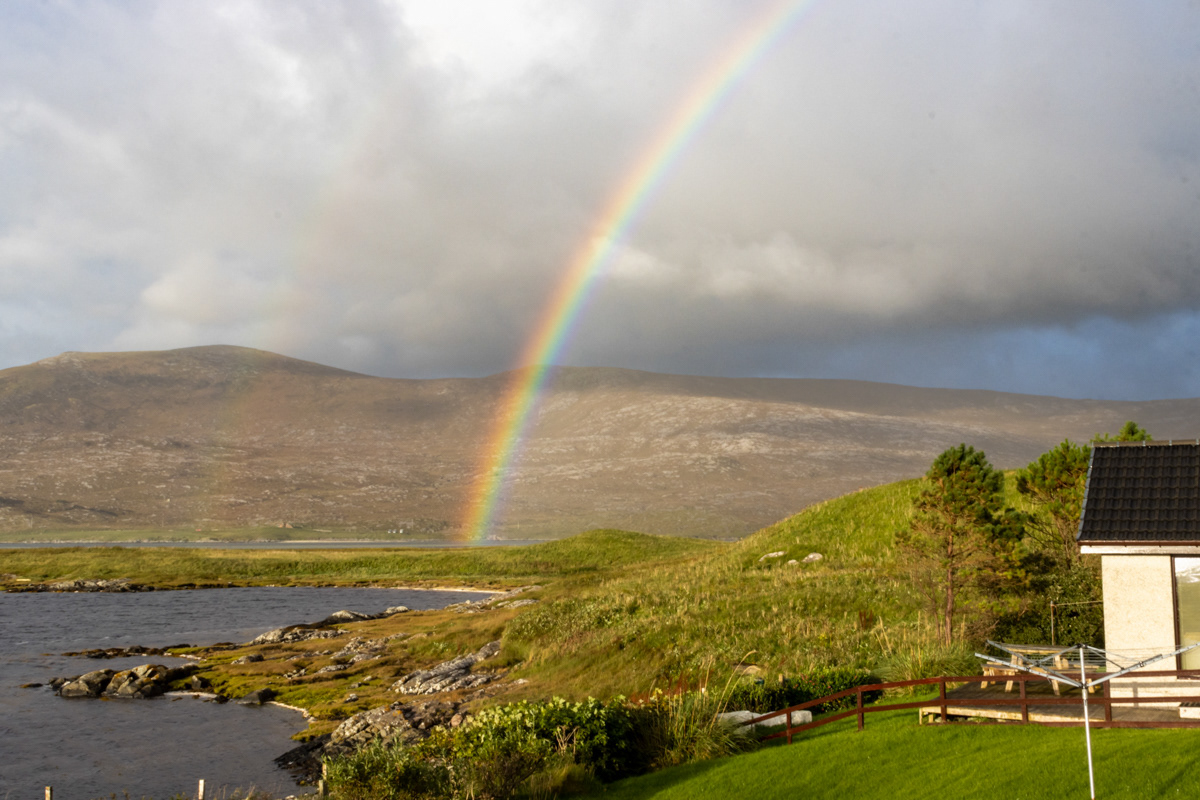 Rainbows over Luskentyre
