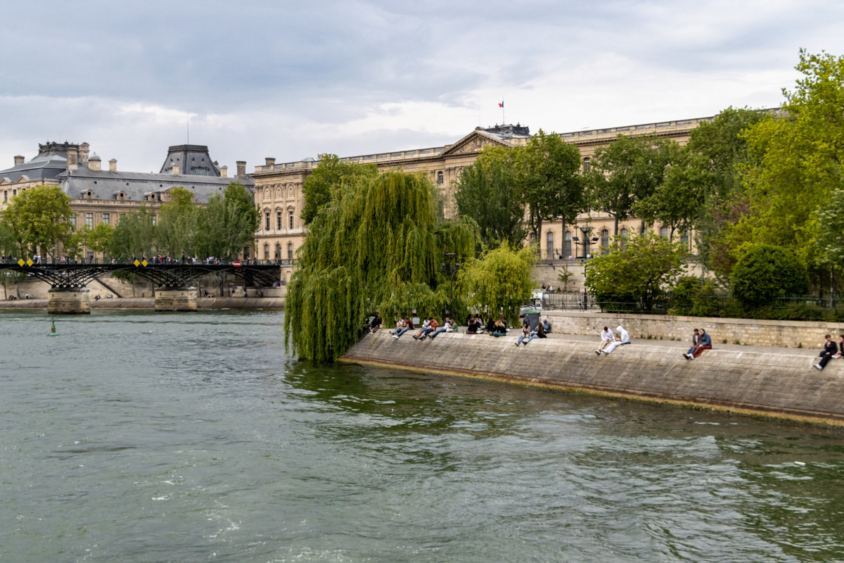 Weeping Willows, Square du Vert Galant, Ile de la Cite