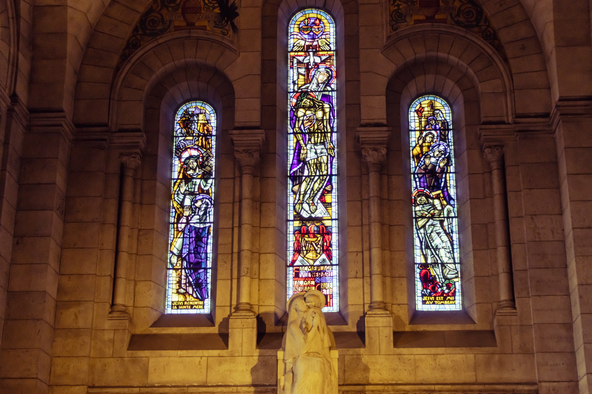 Stained Glass, Sacre Coeur (1)