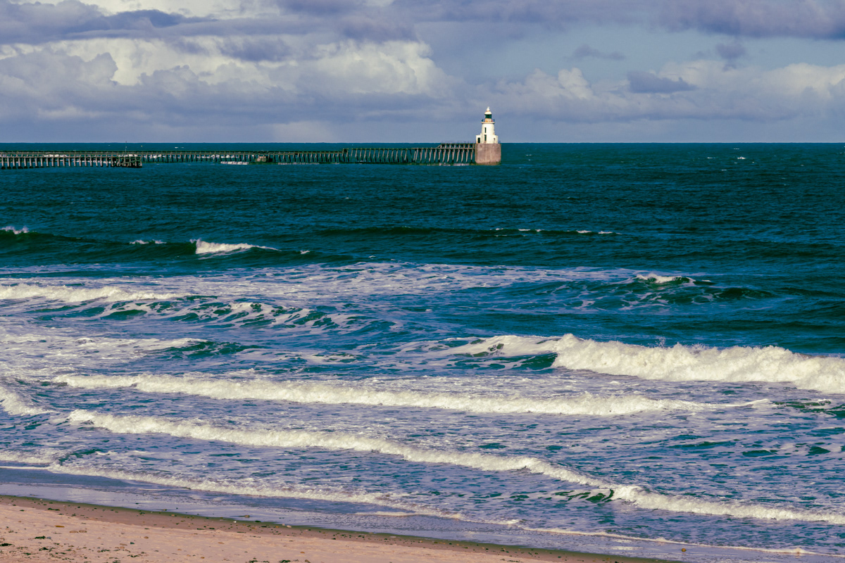 Blyth Harbour Lighthouse, Northumberland